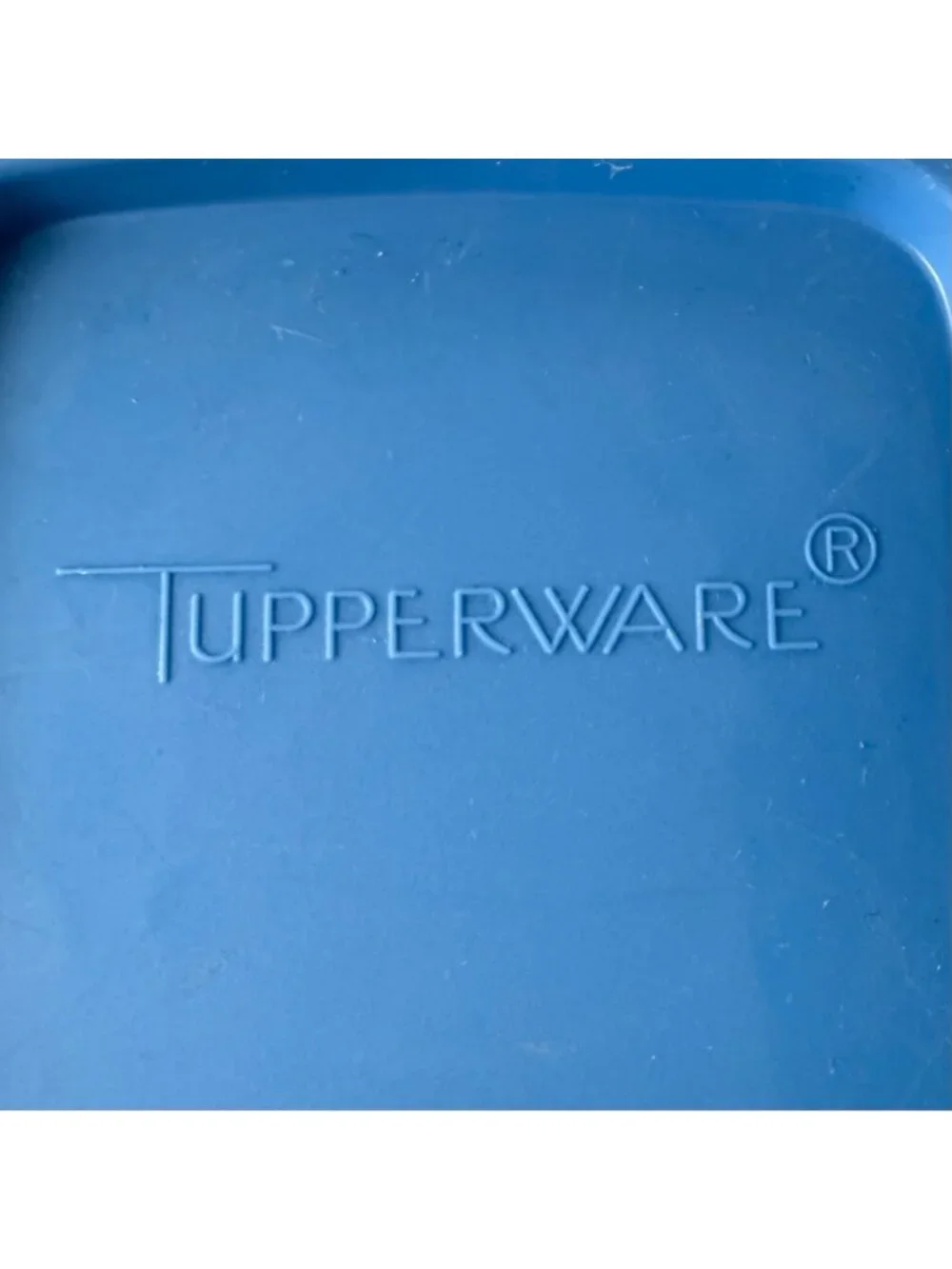 Vintage Tupperware Cereal Keeper 13 Cup #469 Bold N Blue Flip Top Lid 470 471